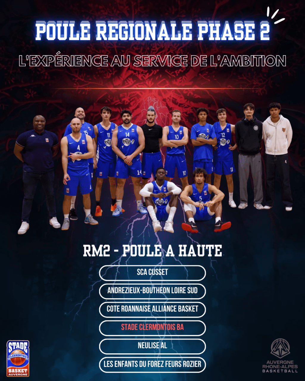 Phase 2 : Le Stade Clermontois Basket Auvergne bascule dans une autre&nbsp;dimension